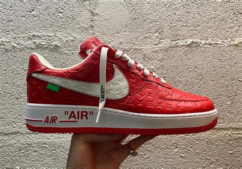 off white louis vuitton air force 1.